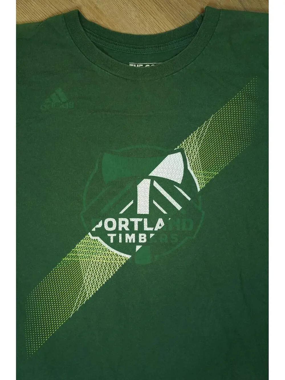 Adidas The Go-To Tee Portland Timbers Green‎ T-Shirt Large - MLS, Fangear